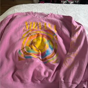 Nirvana Pink Graphic Sweatshirt
